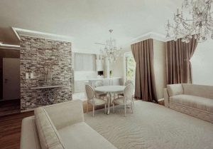 Offener Wohn-Essbereich Visual