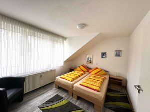 Schlafbereich im Dachgeschoss